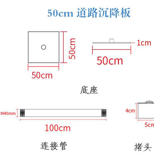 江西沉降板规格型号如何选择？